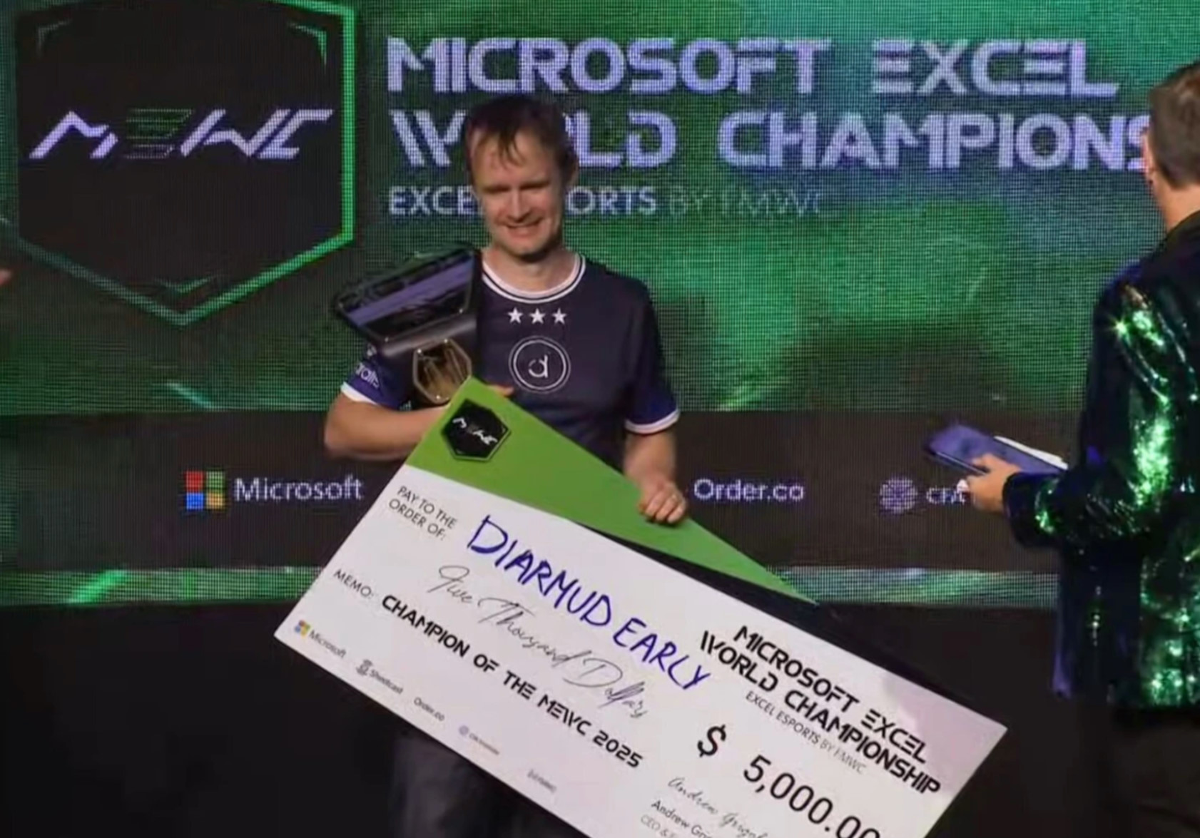 An Irishman Wins the Microsoft Excel WC 2025