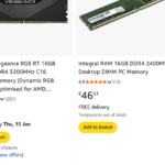 Decreasing Prices of the Low volume RAM